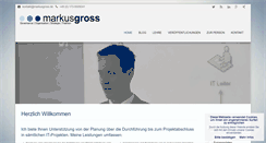 Desktop Screenshot of markus-gross.de