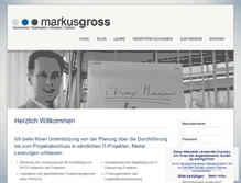 Tablet Screenshot of markus-gross.de